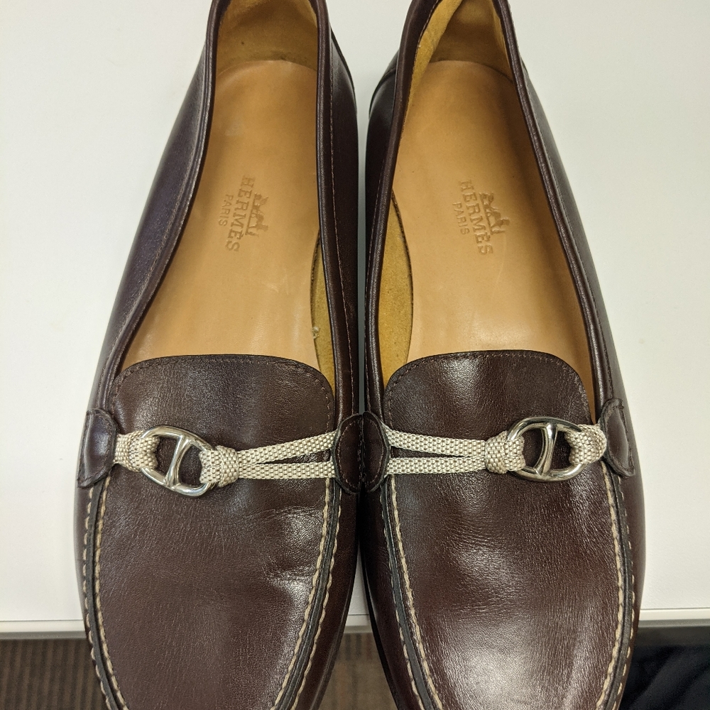 Hermes women's loafers